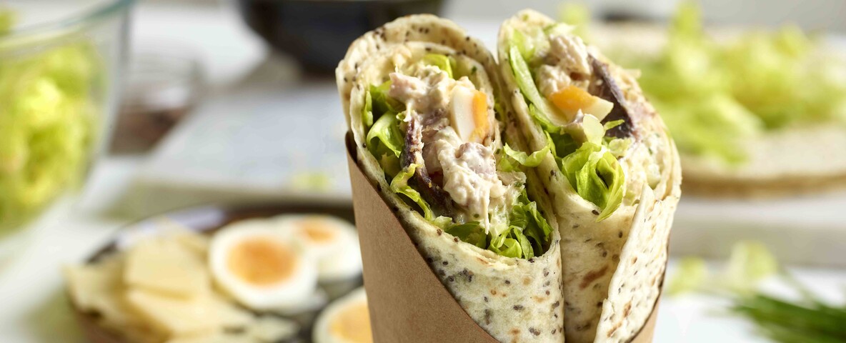 Wrap Kip caesar salad hamal