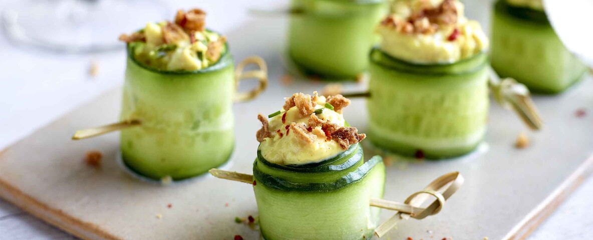 Afbeelding aperitiefhapje EK salade