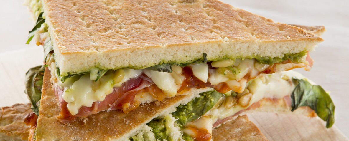 Croque op Italiaanse wijze