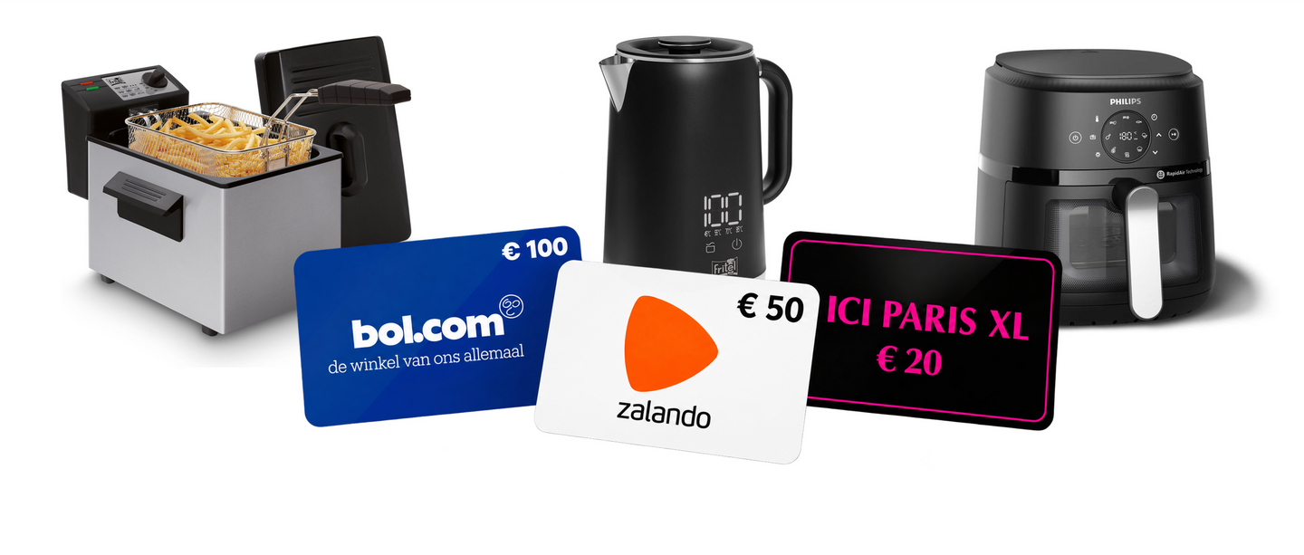 Meest gekozen cadeau's