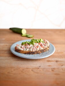 Beeld Hamal Noordzee grijze garnaal