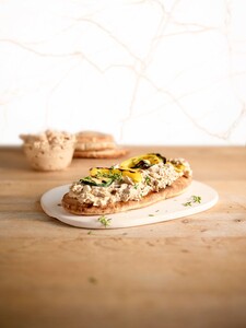 Krokante toast met tonijnsalade