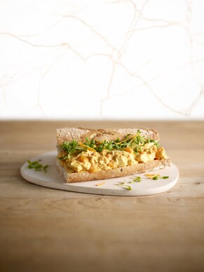 Boterham met Sinterklaassalade